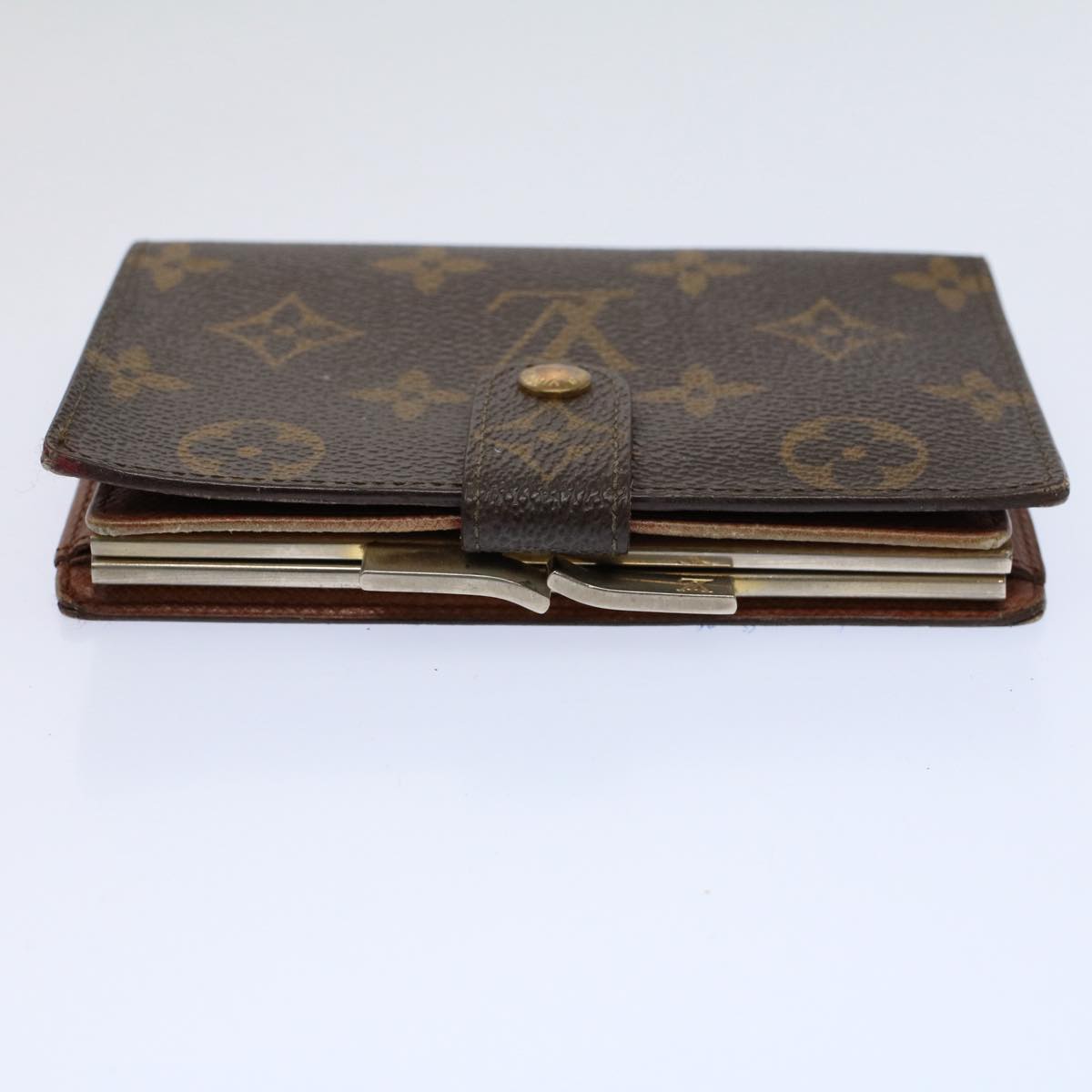 LOUIS VUITTON Monogram Portefeuille Viennois Bifold Wallet M61674 LV Auth 58196