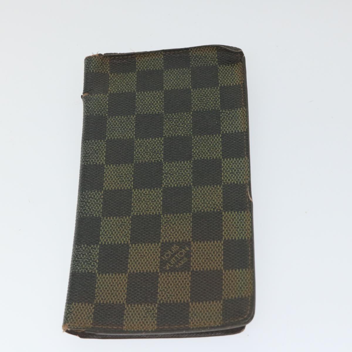 LOUIS VUITTON Monogram Taiga Damier Ebene Wallet 5Set Epicea LV Auth 58216