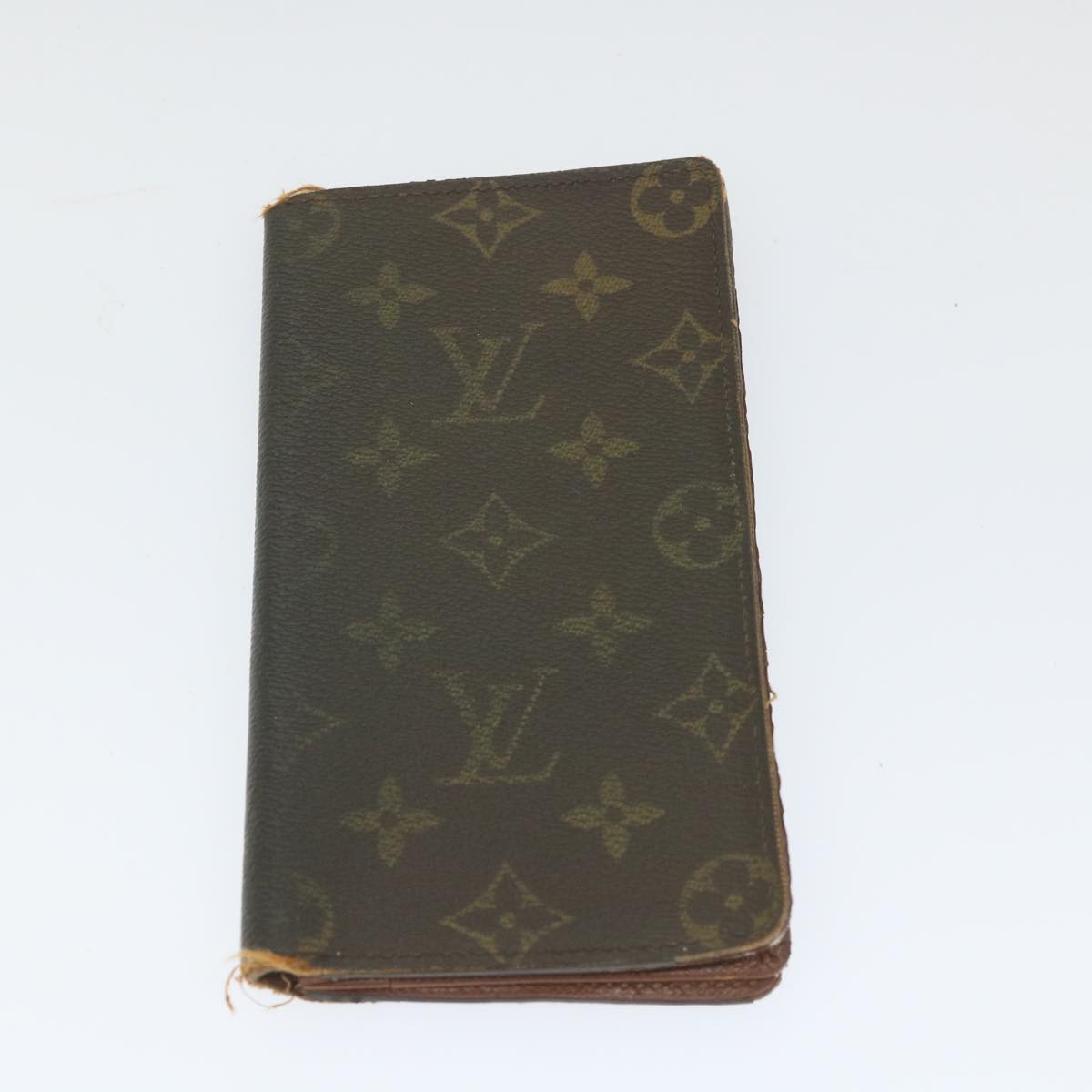 LOUIS VUITTON Monogram Taiga Damier Ebene Wallet 5Set Epicea LV Auth 58216