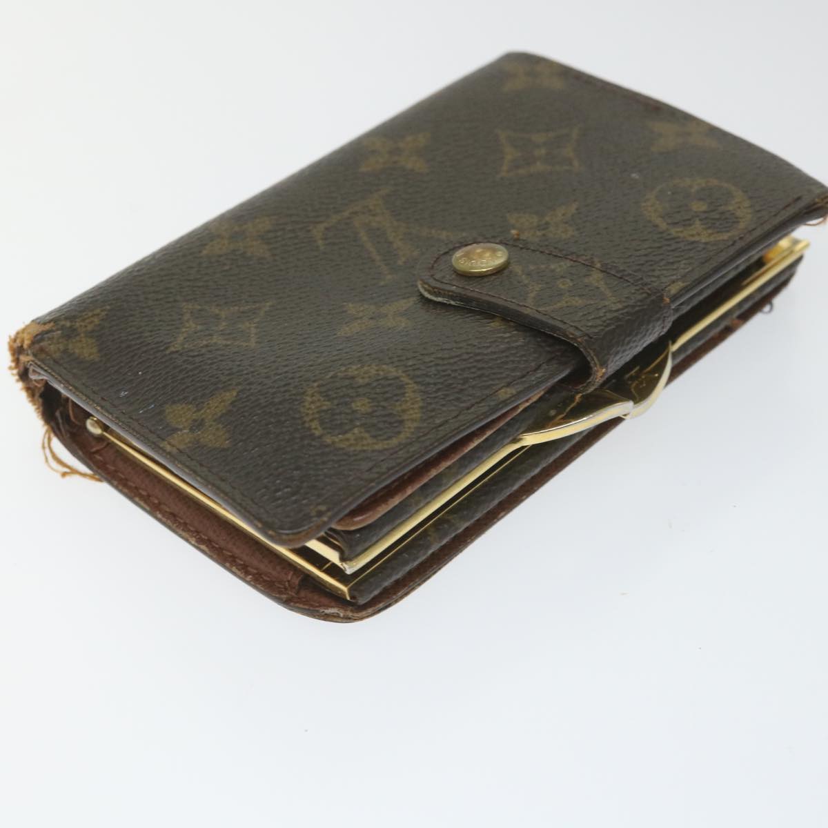 LOUIS VUITTON Monogram epi Damier Ebene Wallet 5Set Blue Black LV Auth 58221