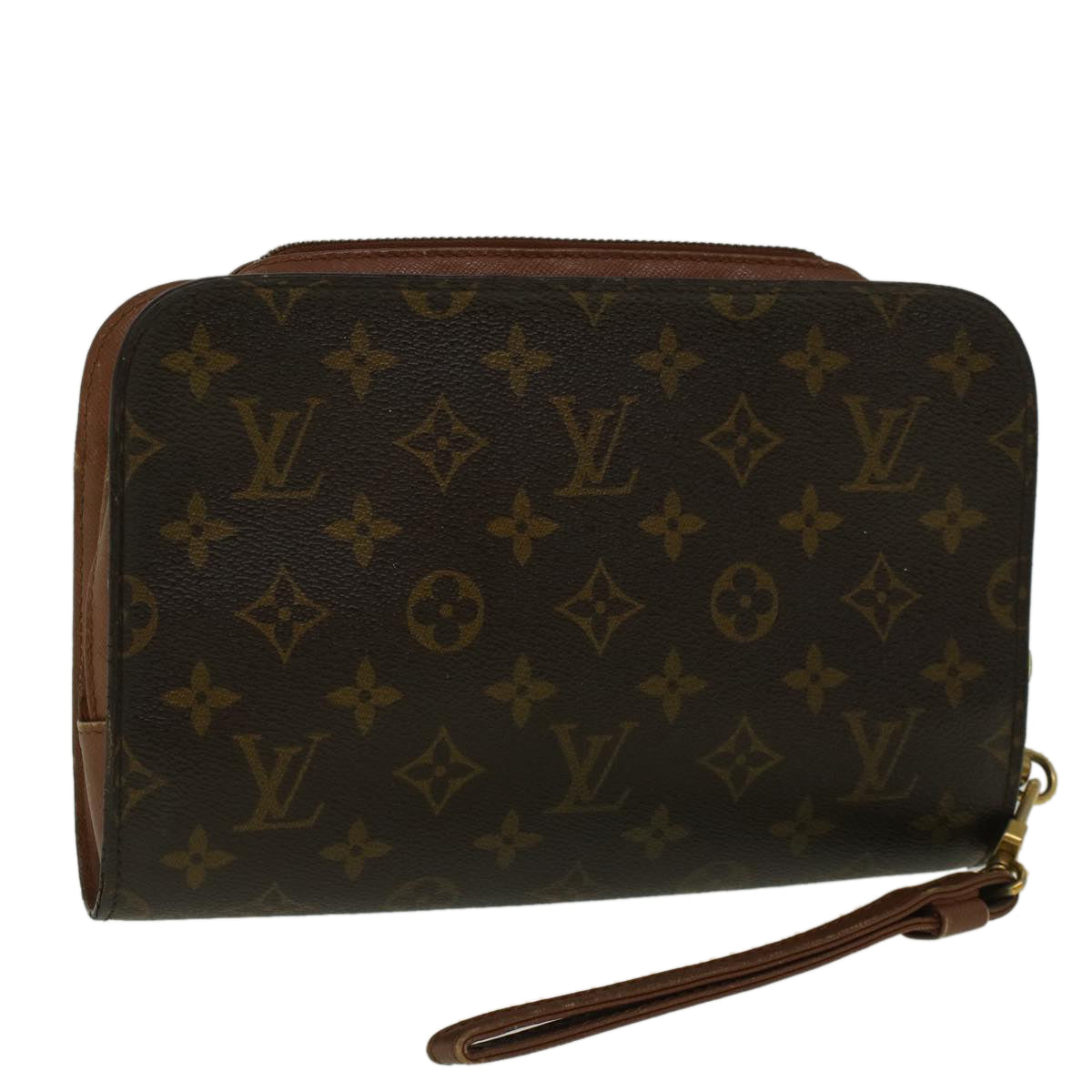 LOUIS VUITTON Monogram Orsay Clutch Bag M51790 LV Auth 58249