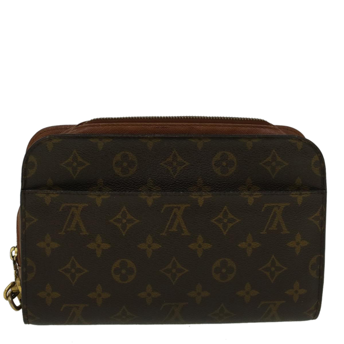 LOUIS VUITTON Monogram Orsay Clutch Bag M51790 LV Auth 58249