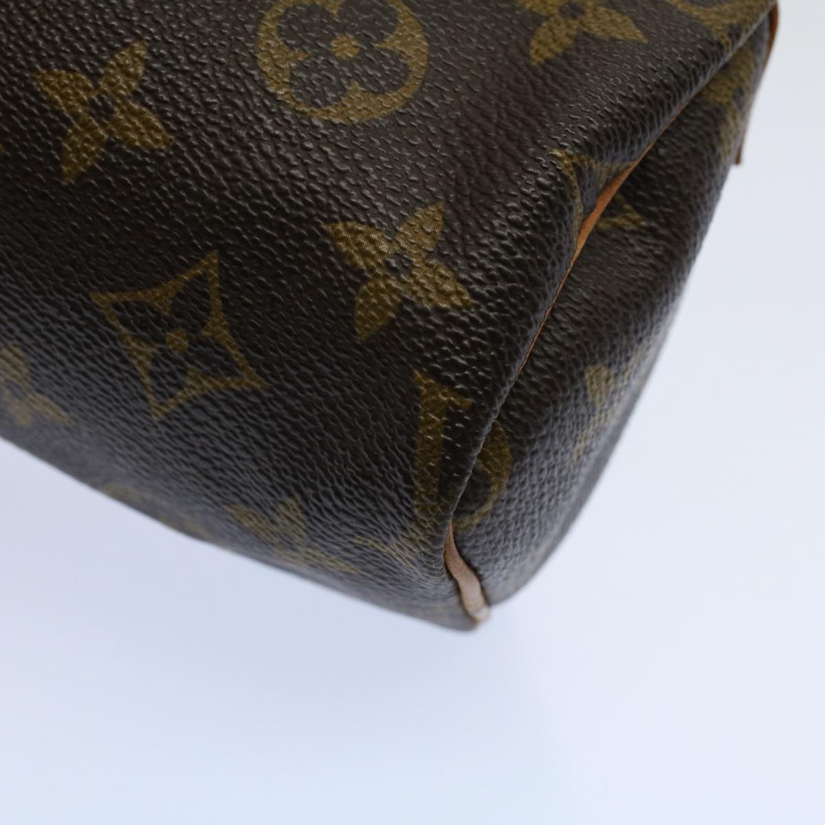 LOUIS VUITTON Monogram Mini Speedy Hand Bag M41534 LV Auth 58257