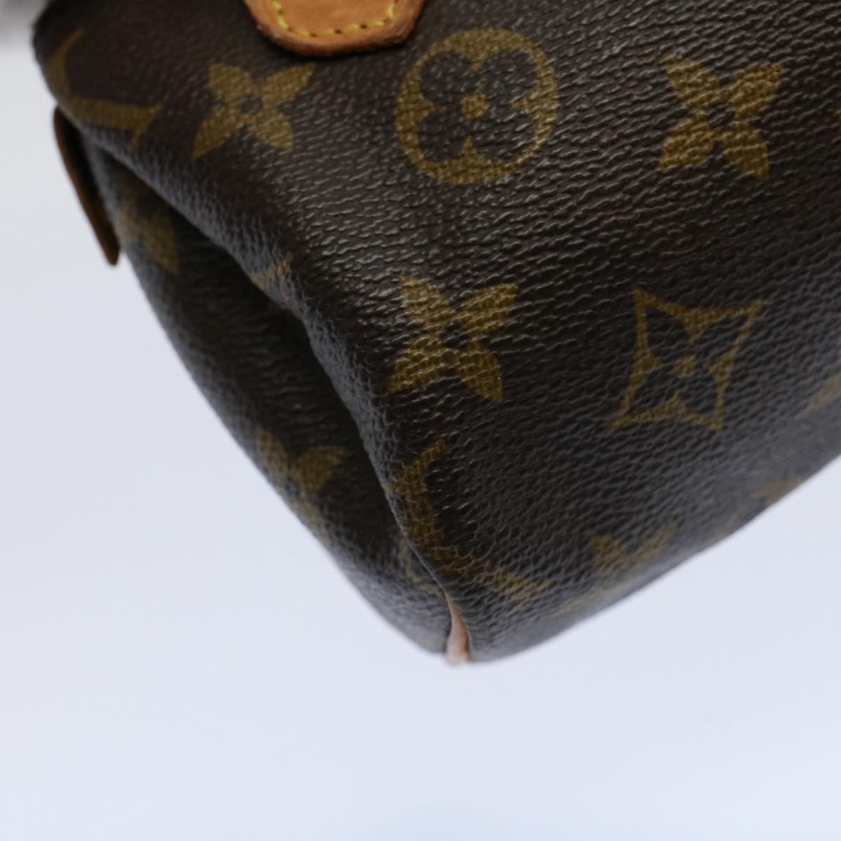 LOUIS VUITTON Monogram Mini Speedy Hand Bag M41534 LV Auth 58257