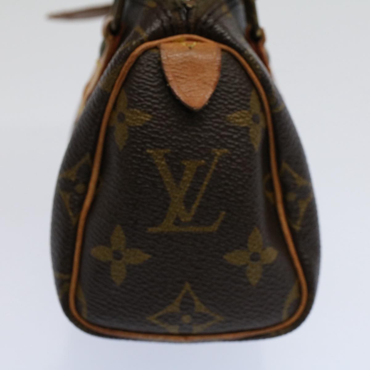 LOUIS VUITTON Monogram Mini Speedy Hand Bag M41534 LV Auth 58257