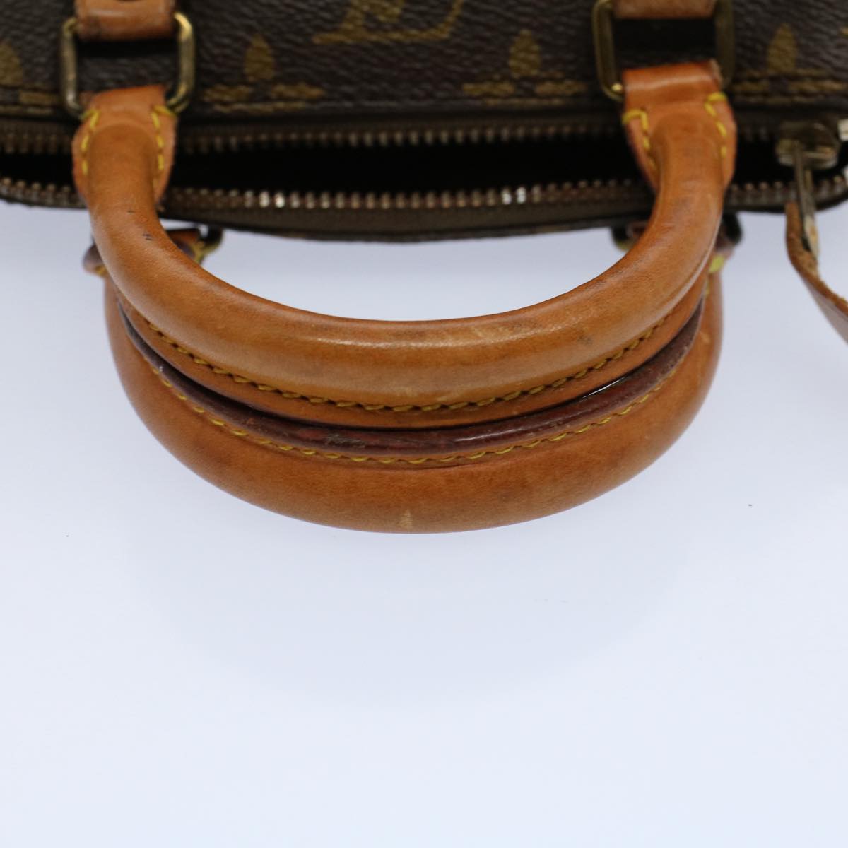 LOUIS VUITTON Monogram Mini Speedy Hand Bag M41534 LV Auth 58257