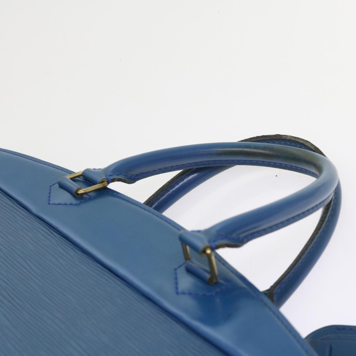 LOUIS VUITTON Epi Riviera Hand Bag Blue M48185 LV Auth 58283