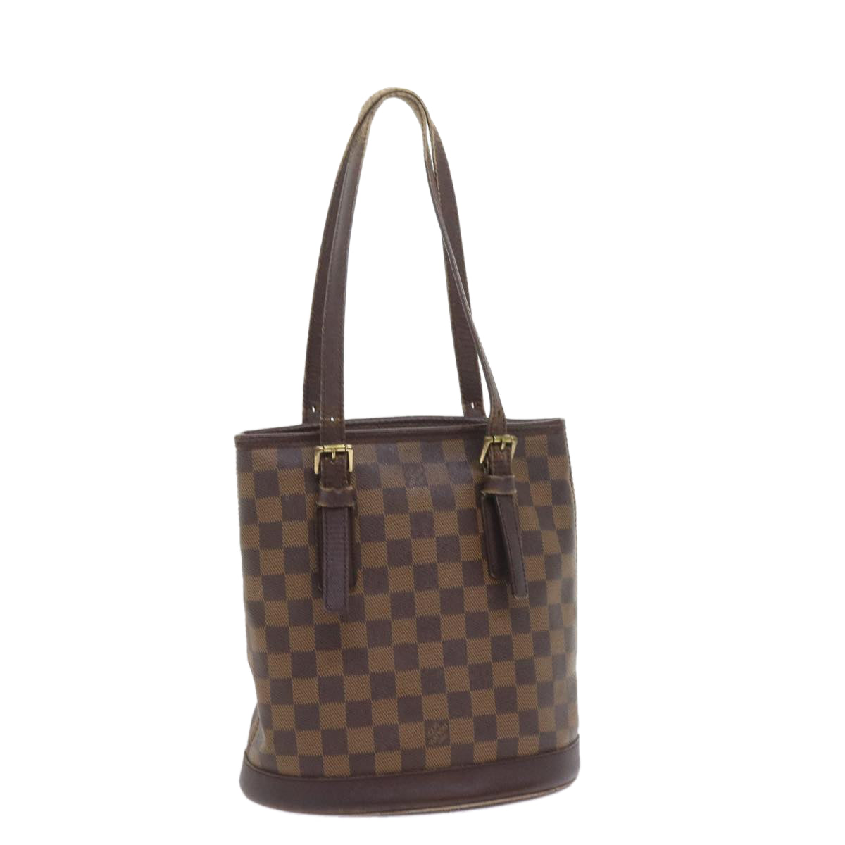 LOUIS VUITTON Damier Ebene Marais Shoulder Bag N42240 LV Auth 58296