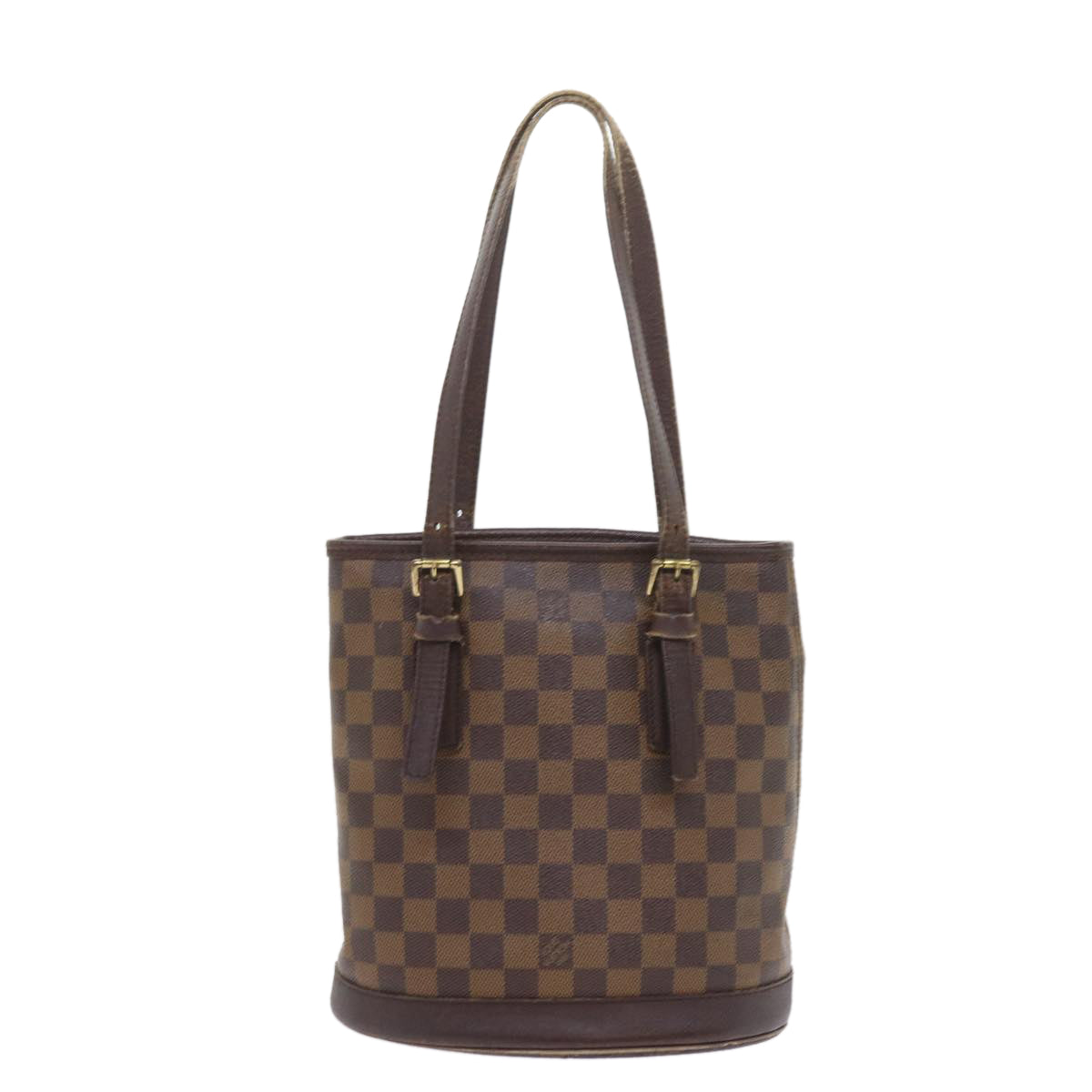 LOUIS VUITTON Damier Ebene Marais Shoulder Bag N42240 LV Auth 58296