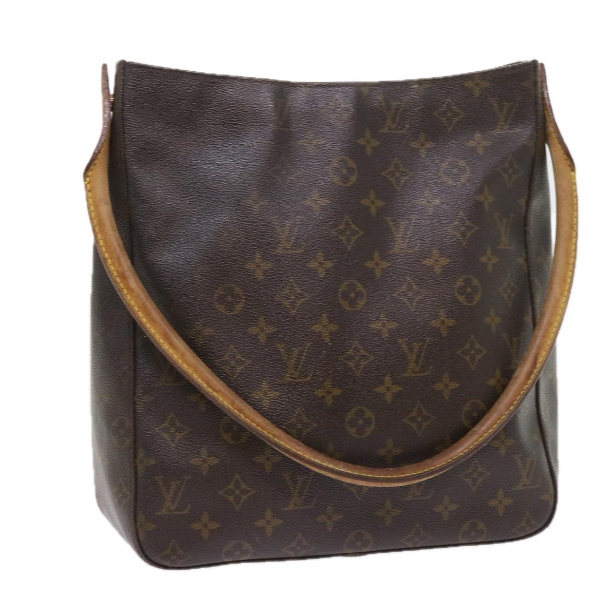 LOUIS VUITTON Monogram Looping GM Shoulder Bag M51145 LV Auth 58304