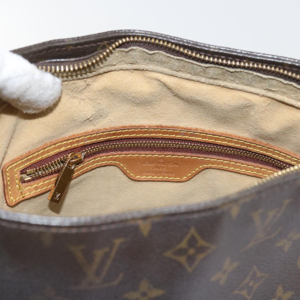 LOUIS VUITTON Monogram Looping GM Shoulder Bag M51145 LV Auth 58304