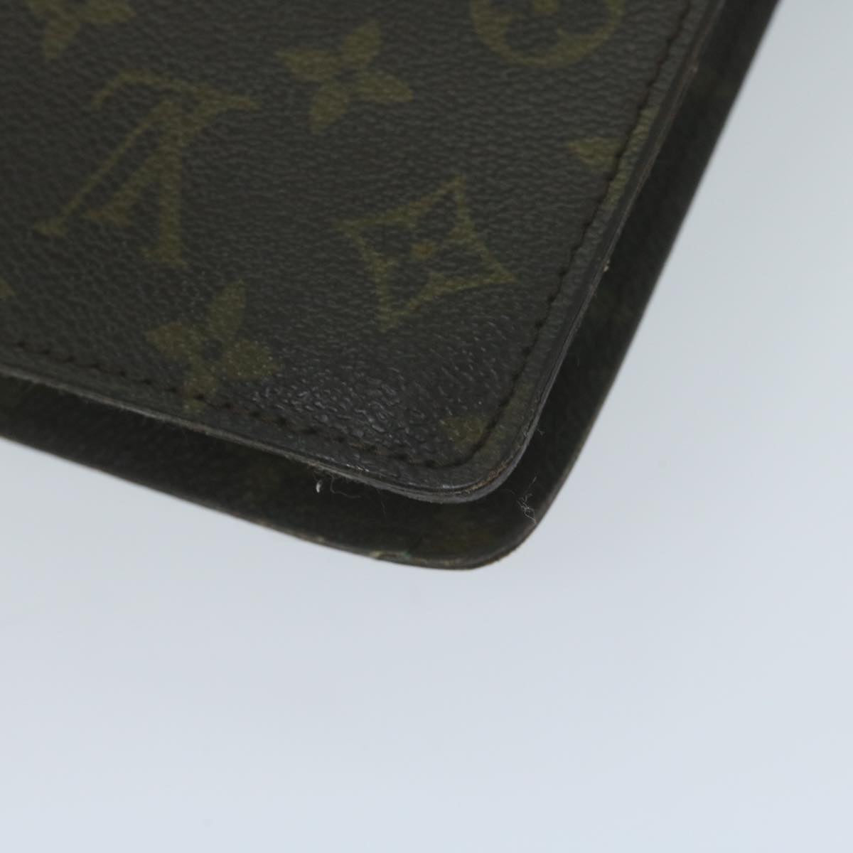 LOUIS VUITTON Monogram Porte Documents Senatur Briefcase M53335 LV Auth 58318