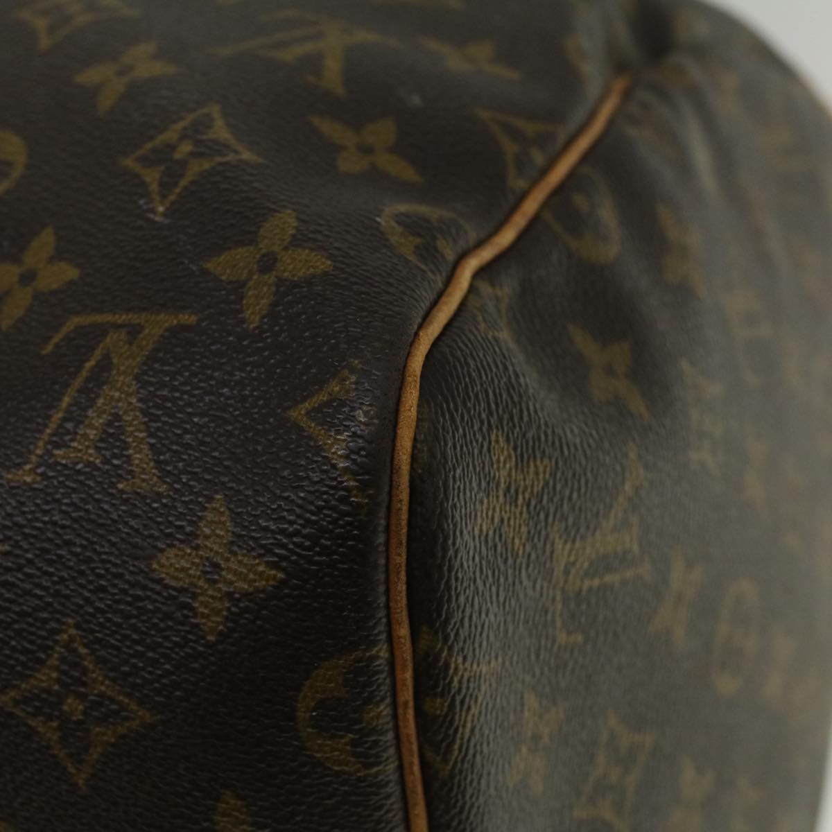 LOUIS VUITTON Monogram Keepall 55 Boston Bag M41424 LV Auth 58331