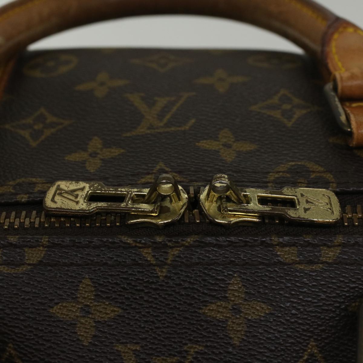 LOUIS VUITTON Monogram Keepall 55 Boston Bag M41424 LV Auth 58331