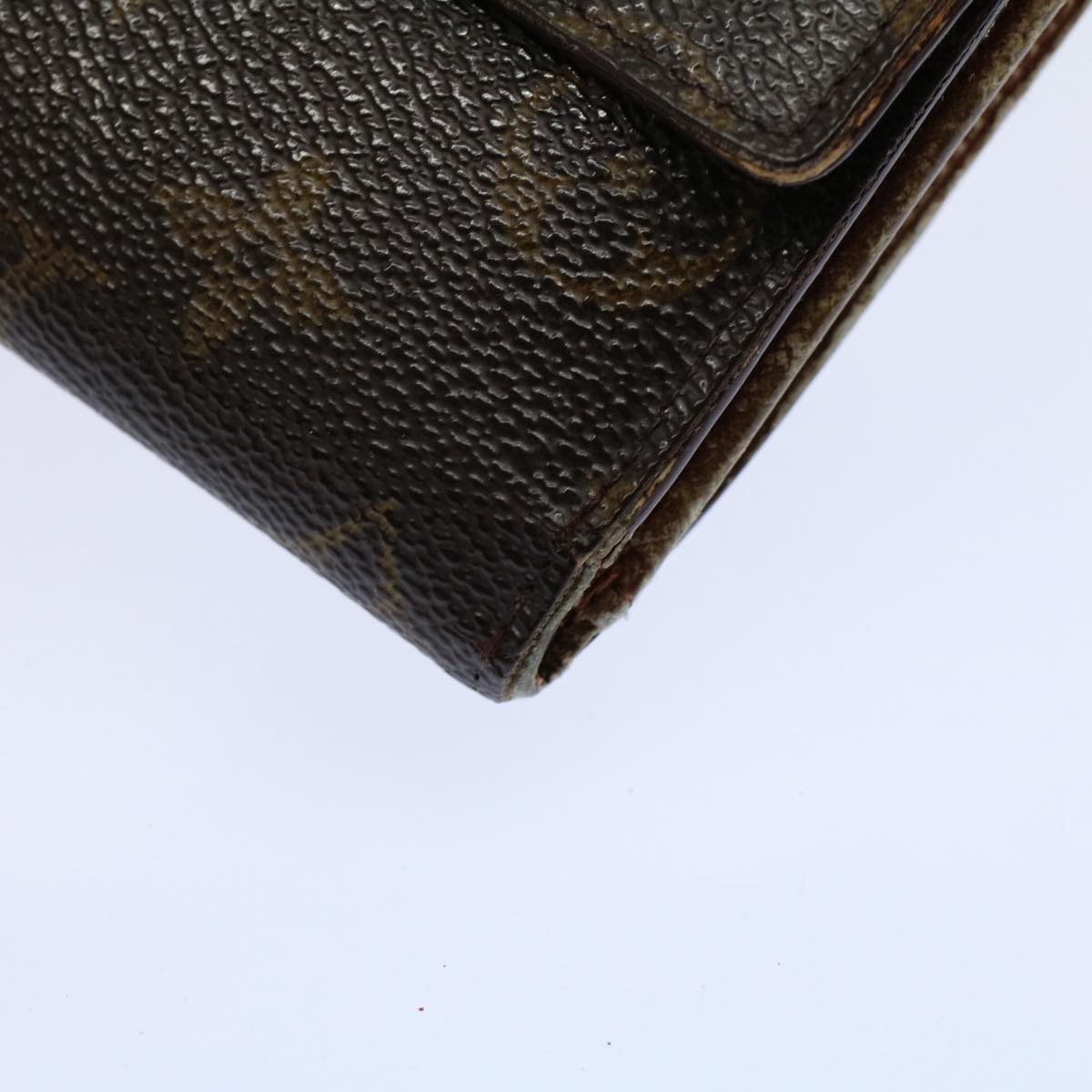 LOUIS VUITTON Monogram Portefeuille Elise Wallet M61654 LV Auth 58351