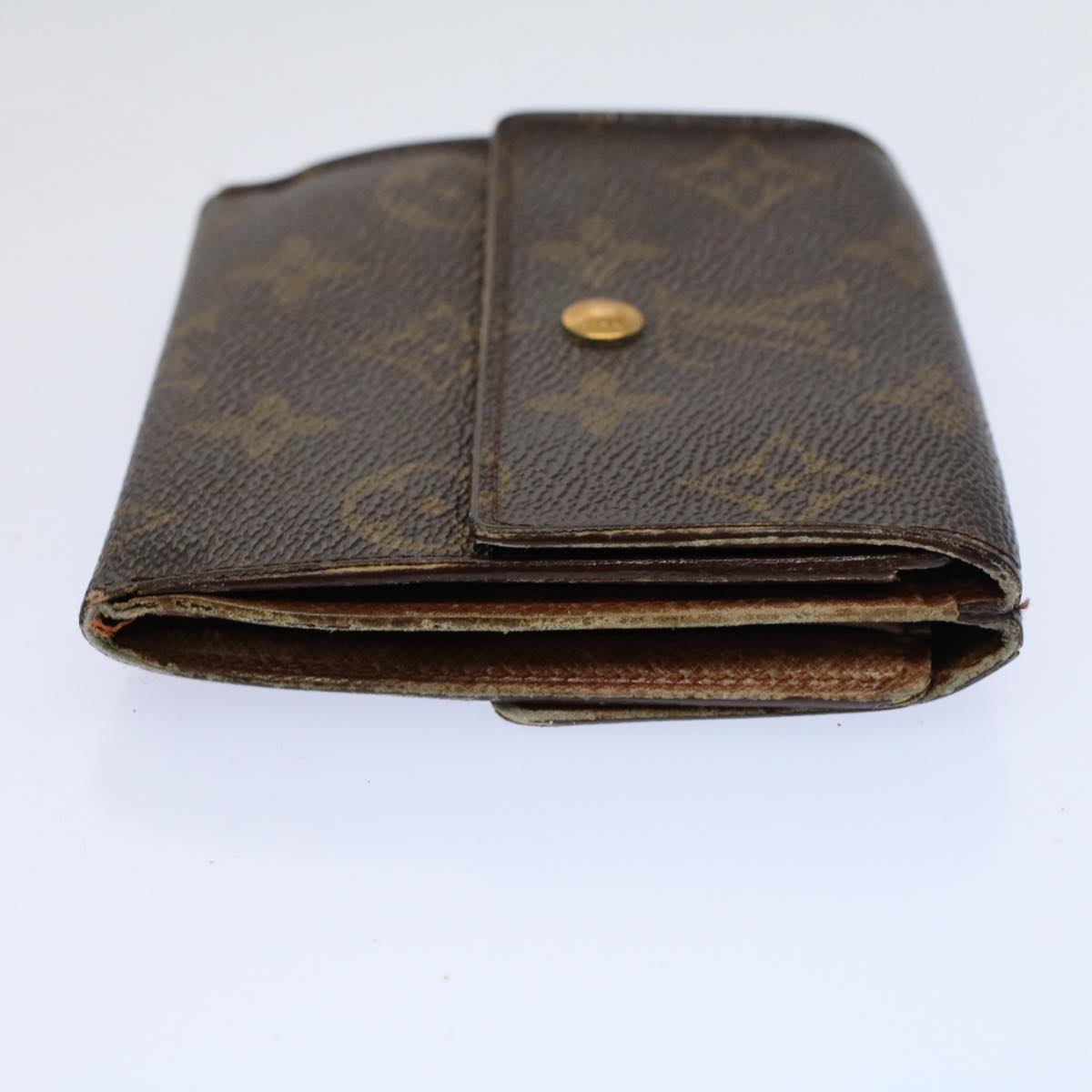 LOUIS VUITTON Monogram Portefeuille Elise Wallet M61654 LV Auth 58351