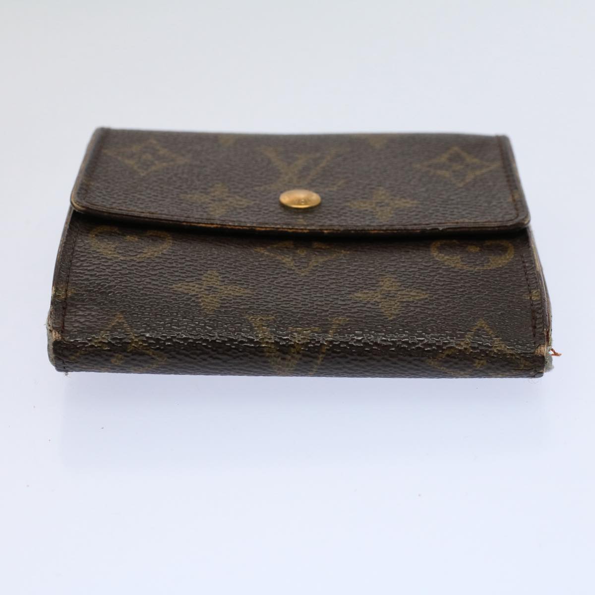 LOUIS VUITTON Monogram Portefeuille Elise Wallet M61654 LV Auth 58351