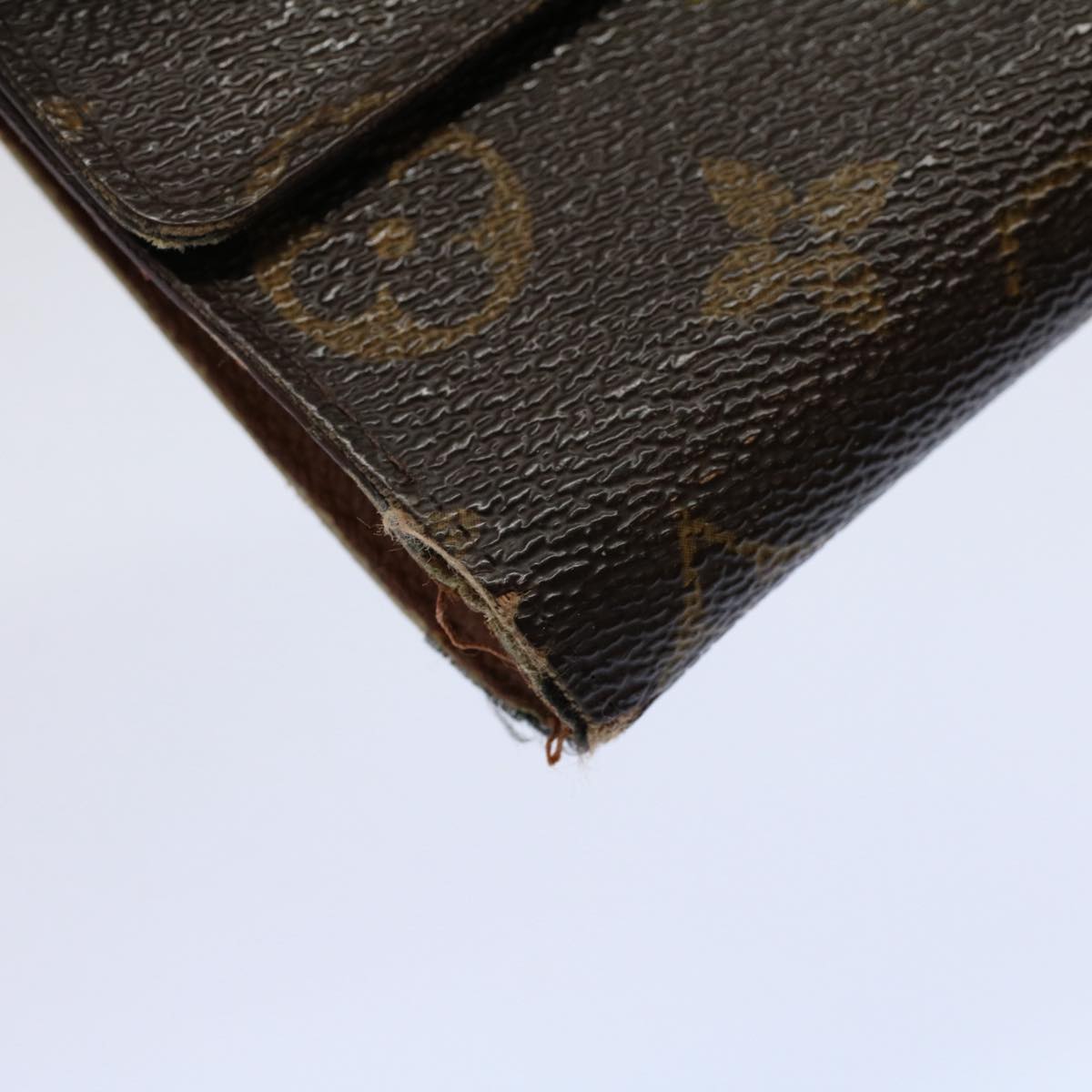 LOUIS VUITTON Monogram Portefeuille Elise Wallet M61654 LV Auth 58352