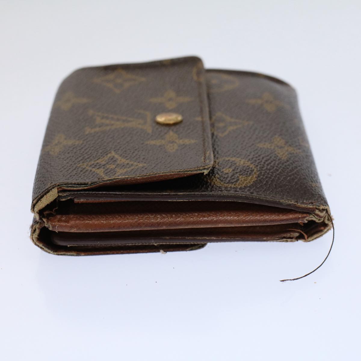 LOUIS VUITTON Monogram Portefeuille Elise Wallet M61654 LV Auth 58352