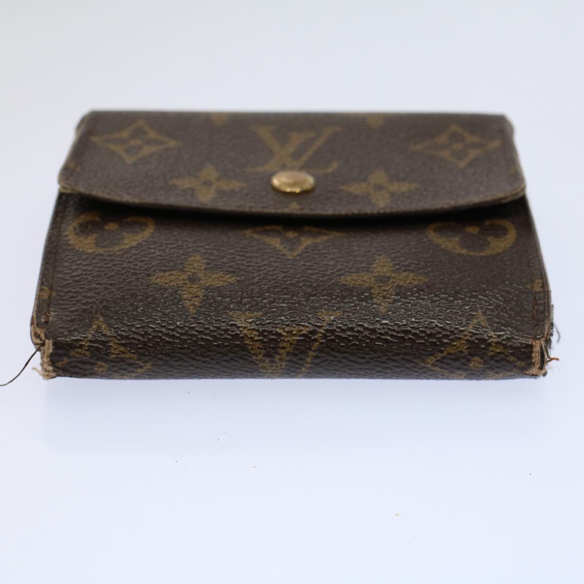 LOUIS VUITTON Monogram Portefeuille Elise Wallet M61654 LV Auth 58352