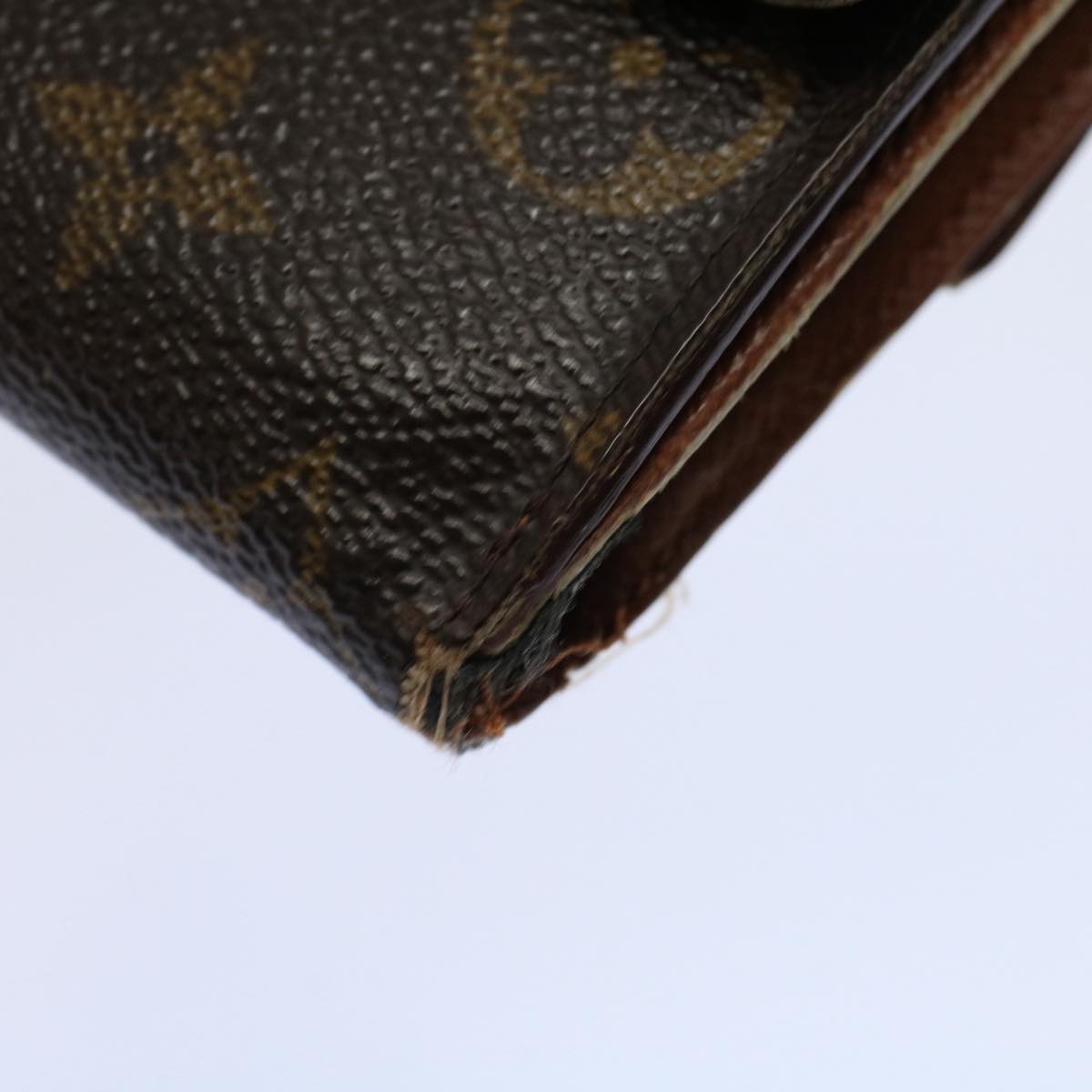 LOUIS VUITTON Monogram Portefeuille Elise Wallet M61654 LV Auth 58352