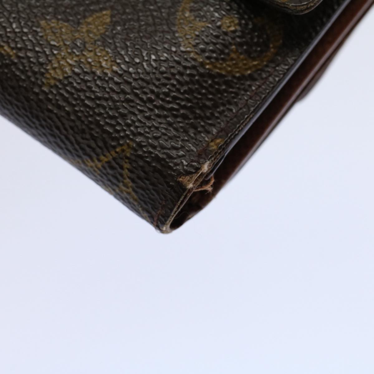 LOUIS VUITTON Monogram Portefeuille Elise Wallet M61654 LV Auth 58354