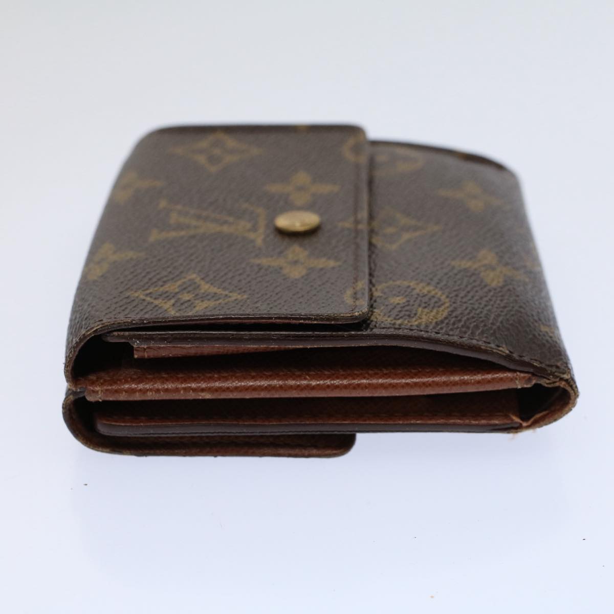 LOUIS VUITTON Monogram Portefeuille Elise Wallet M61654 LV Auth 58354