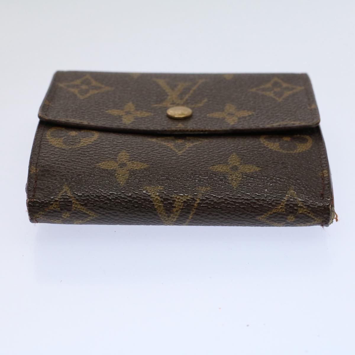 LOUIS VUITTON Monogram Portefeuille Elise Wallet M61654 LV Auth 58354