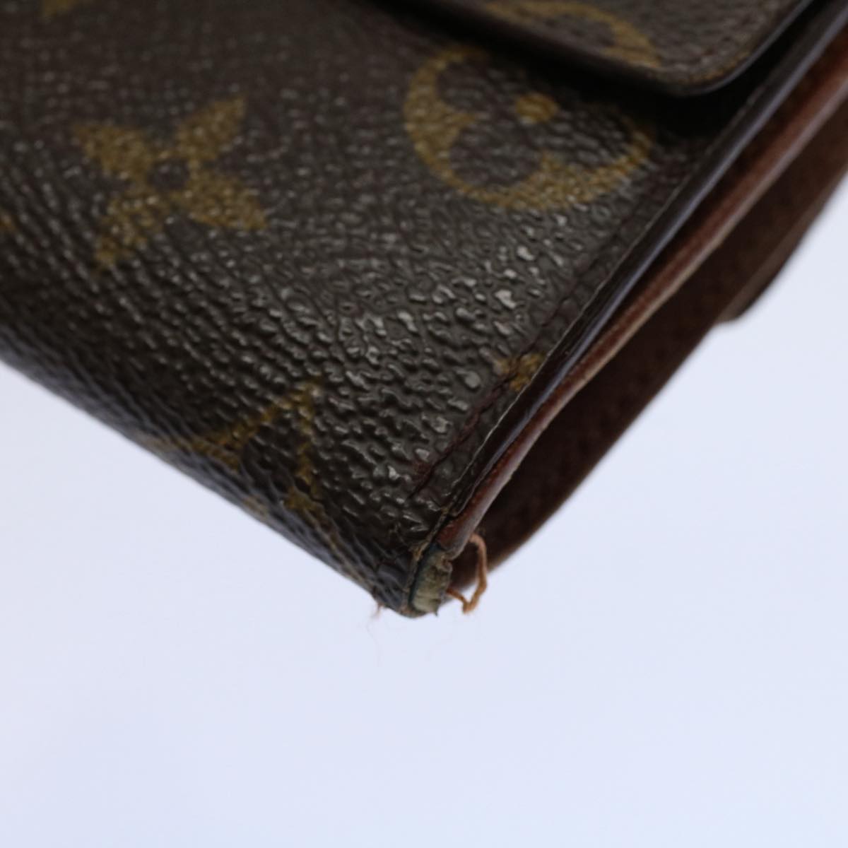 LOUIS VUITTON Monogram Portefeuille Elise Wallet M61654 LV Auth 58354