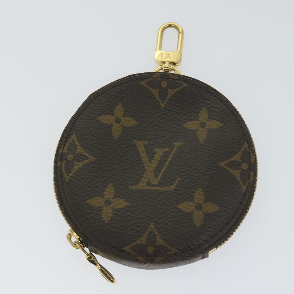 LOUIS VUITTON Monogram Multi Pochette Accessoires Pouch Khaki M44813 Auth 58358A