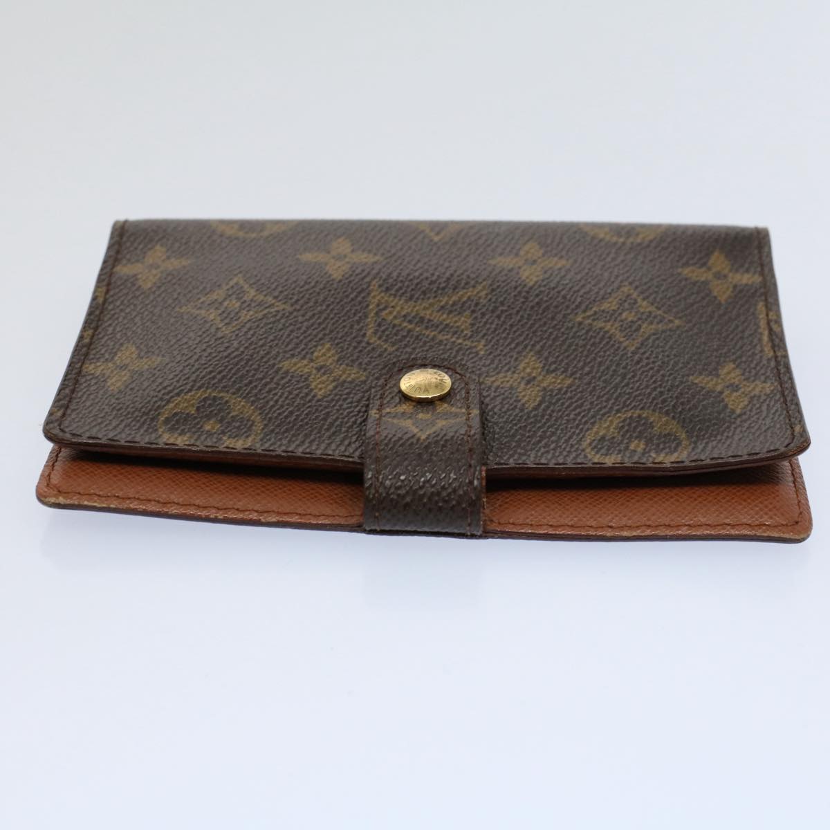 LOUIS VUITTON Monogram Agenda PM Day Planner Cover R20005 LV Auth 58369