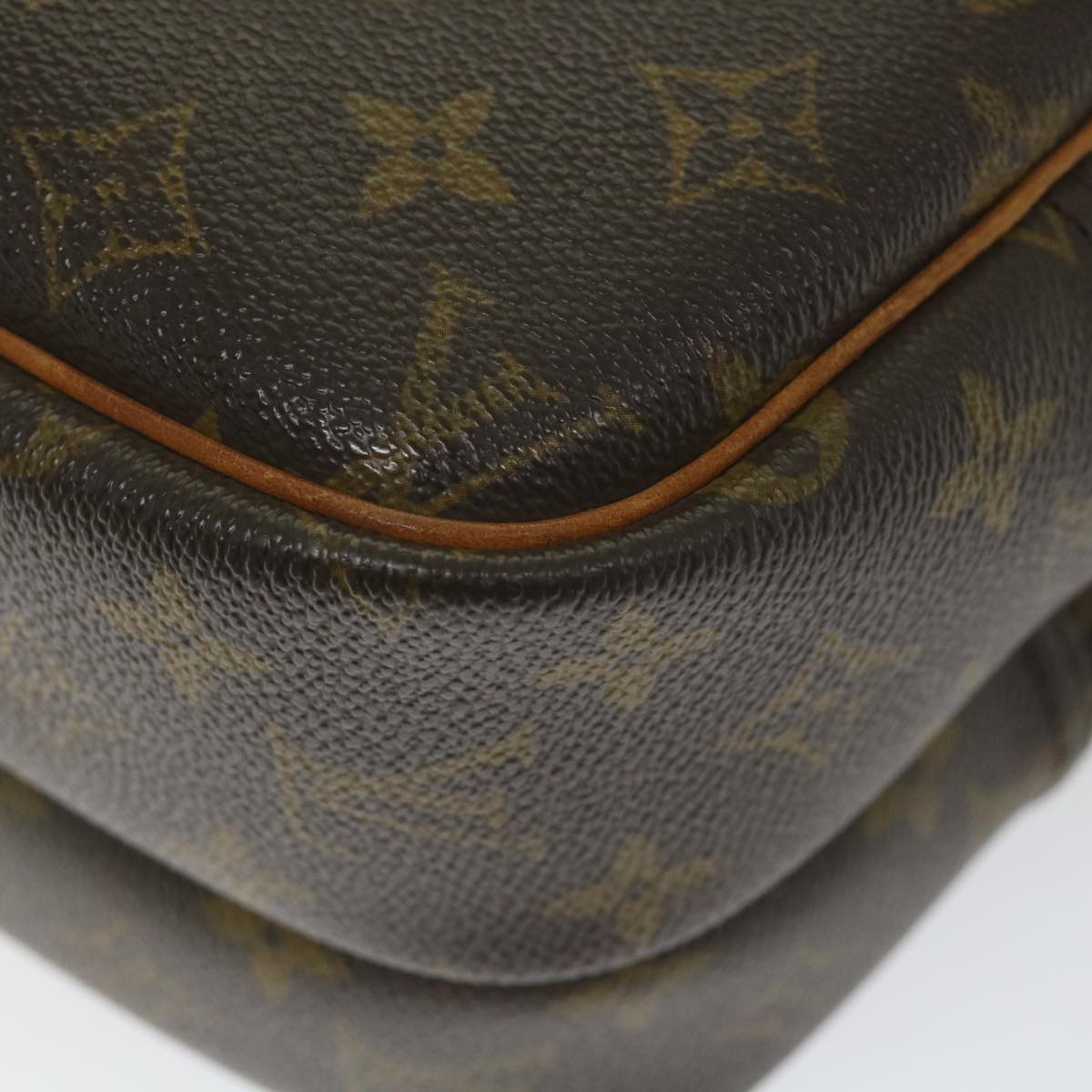 LOUIS VUITTON Monogram Reporter PM Shoulder Bag M45254 LV Auth 58480