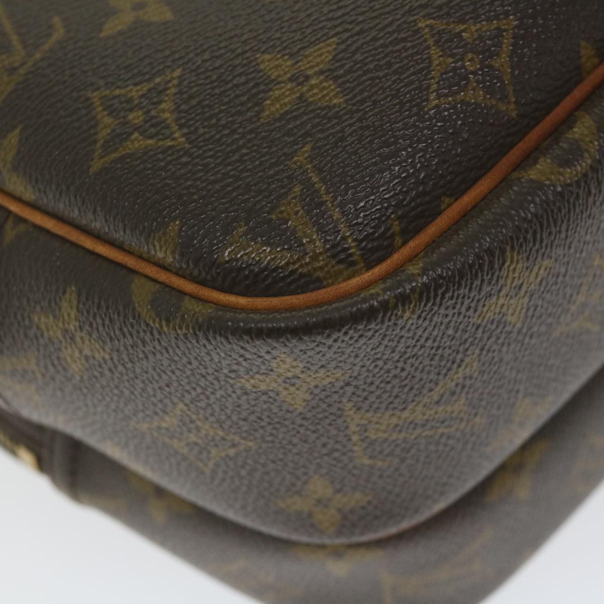 LOUIS VUITTON Monogram Reporter PM Shoulder Bag M45254 LV Auth 58480