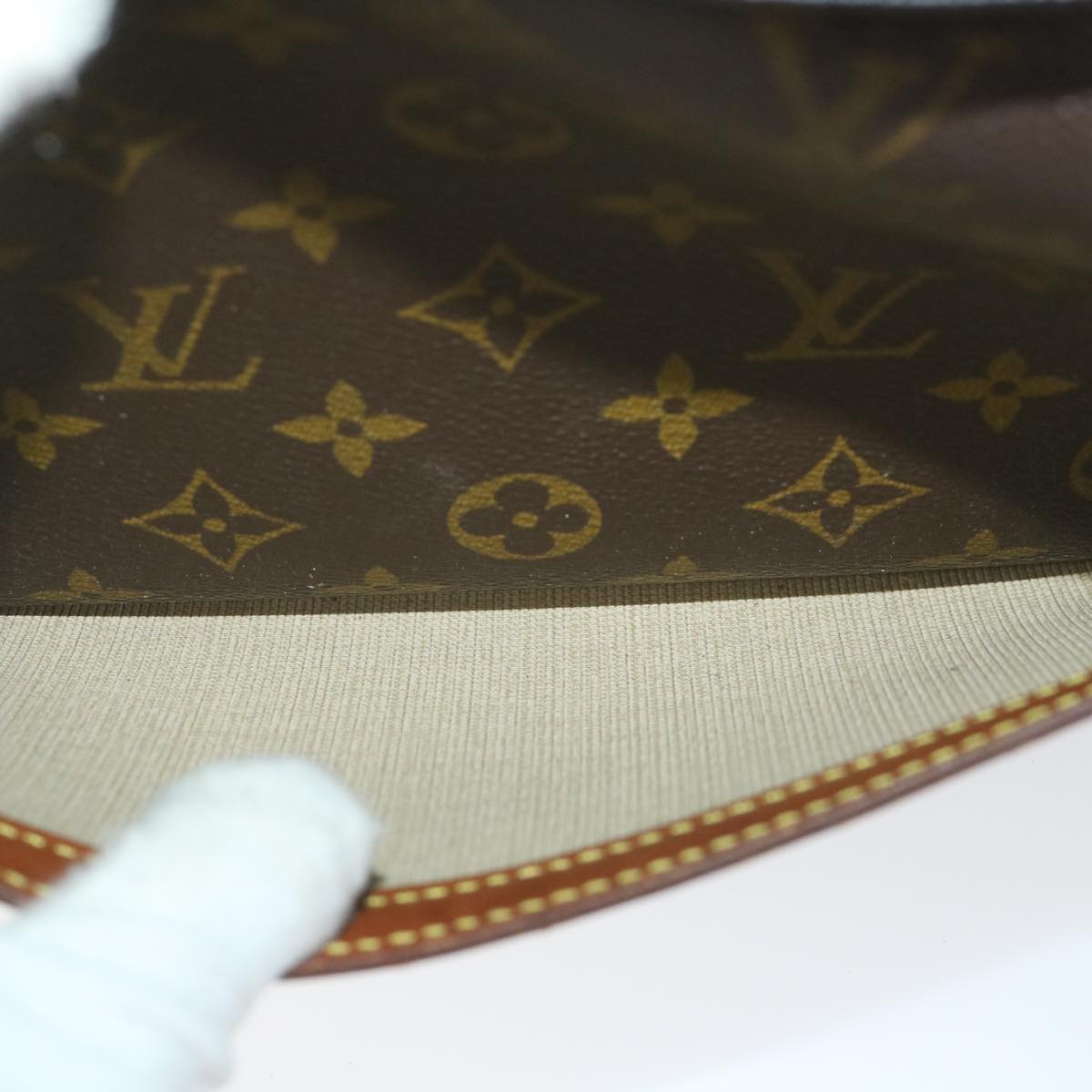 LOUIS VUITTON Monogram Reporter PM Shoulder Bag M45254 LV Auth 58480