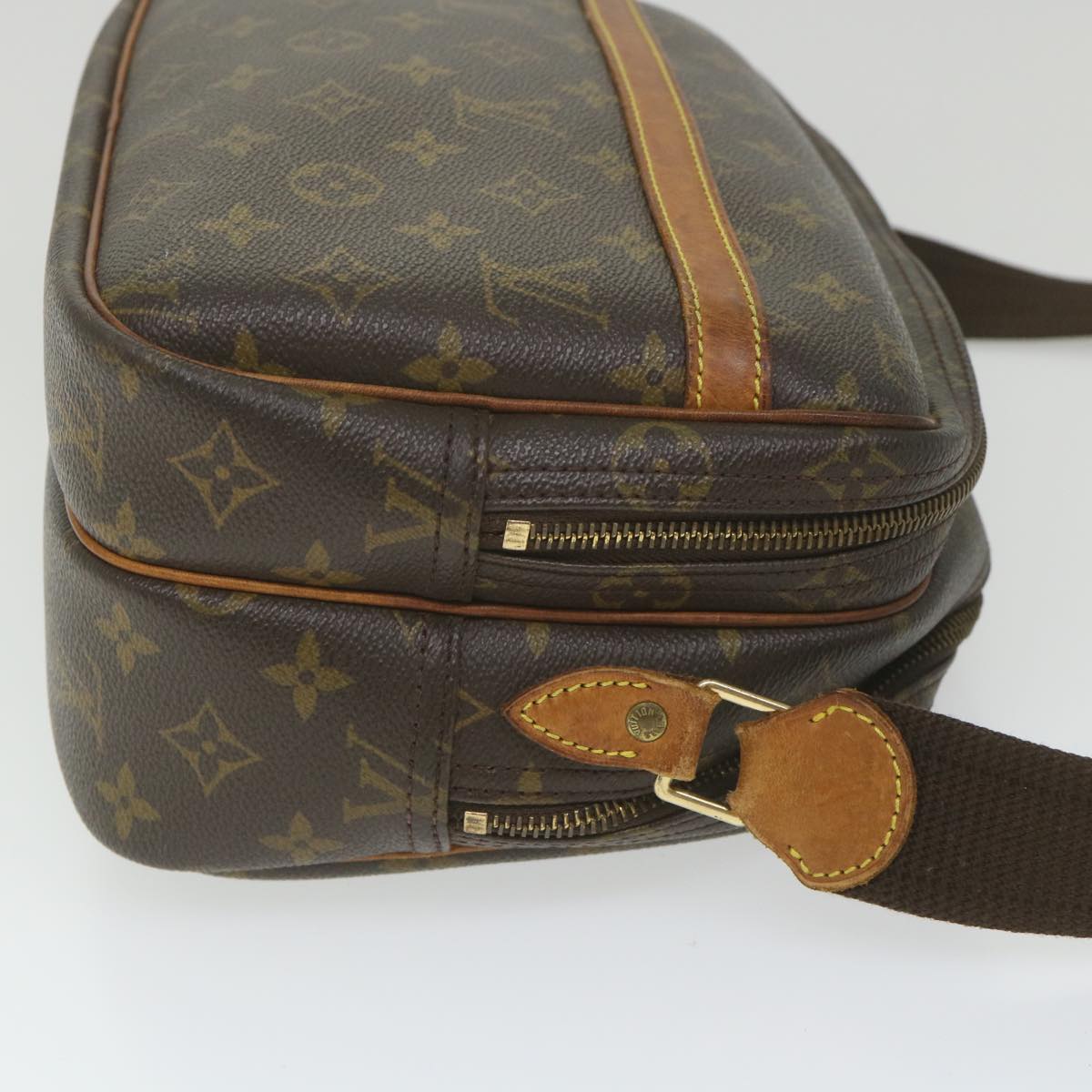 LOUIS VUITTON Monogram Reporter PM Shoulder Bag M45254 LV Auth 58480