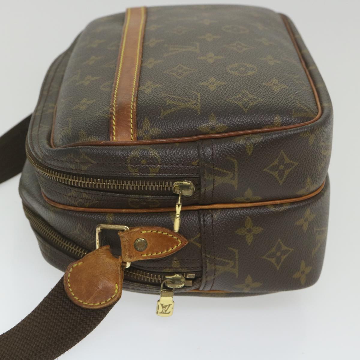 LOUIS VUITTON Monogram Reporter PM Shoulder Bag M45254 LV Auth 58480