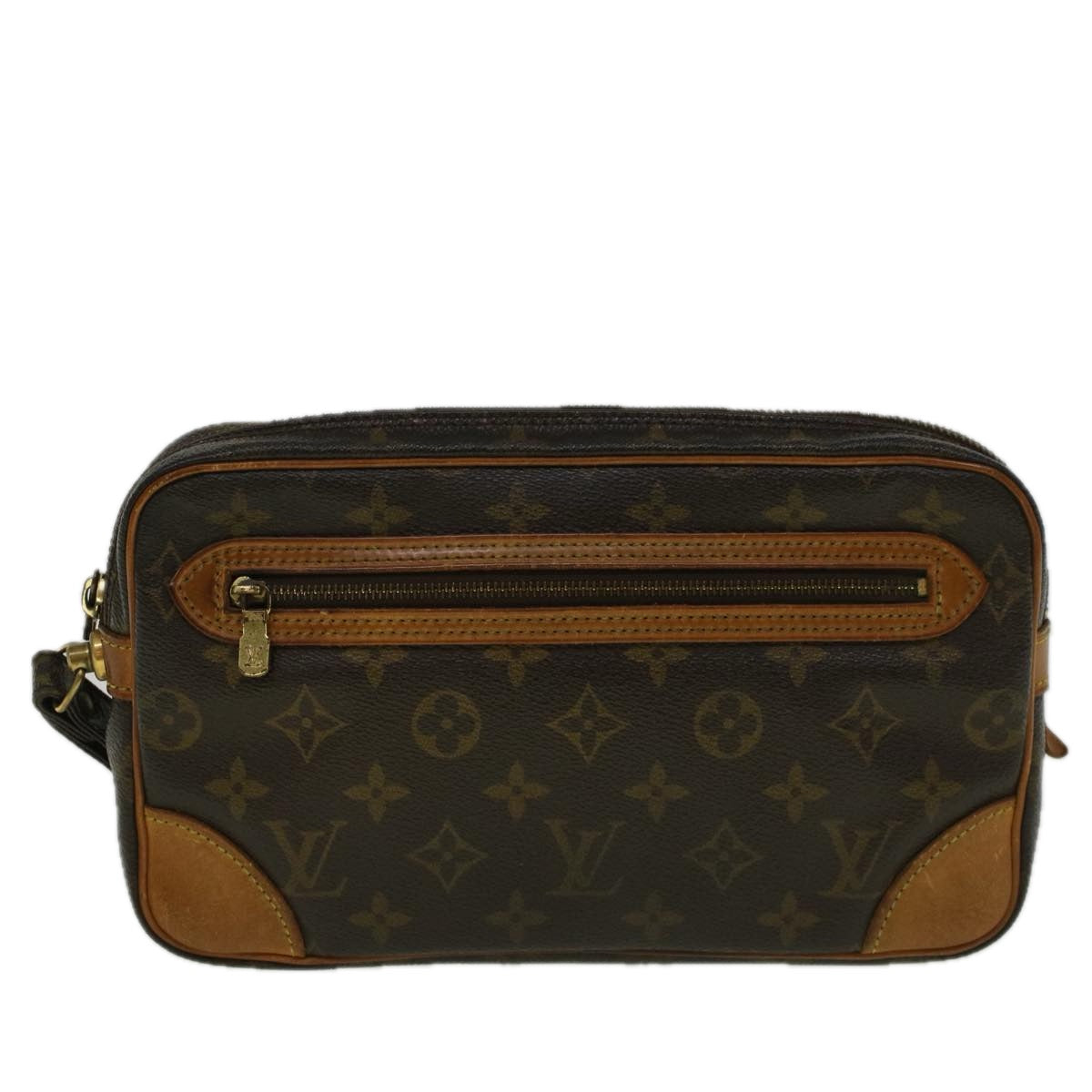 LOUIS VUITTON Monogram Marly Dragonne GM Clutch Bag M51825 LV Auth 58500