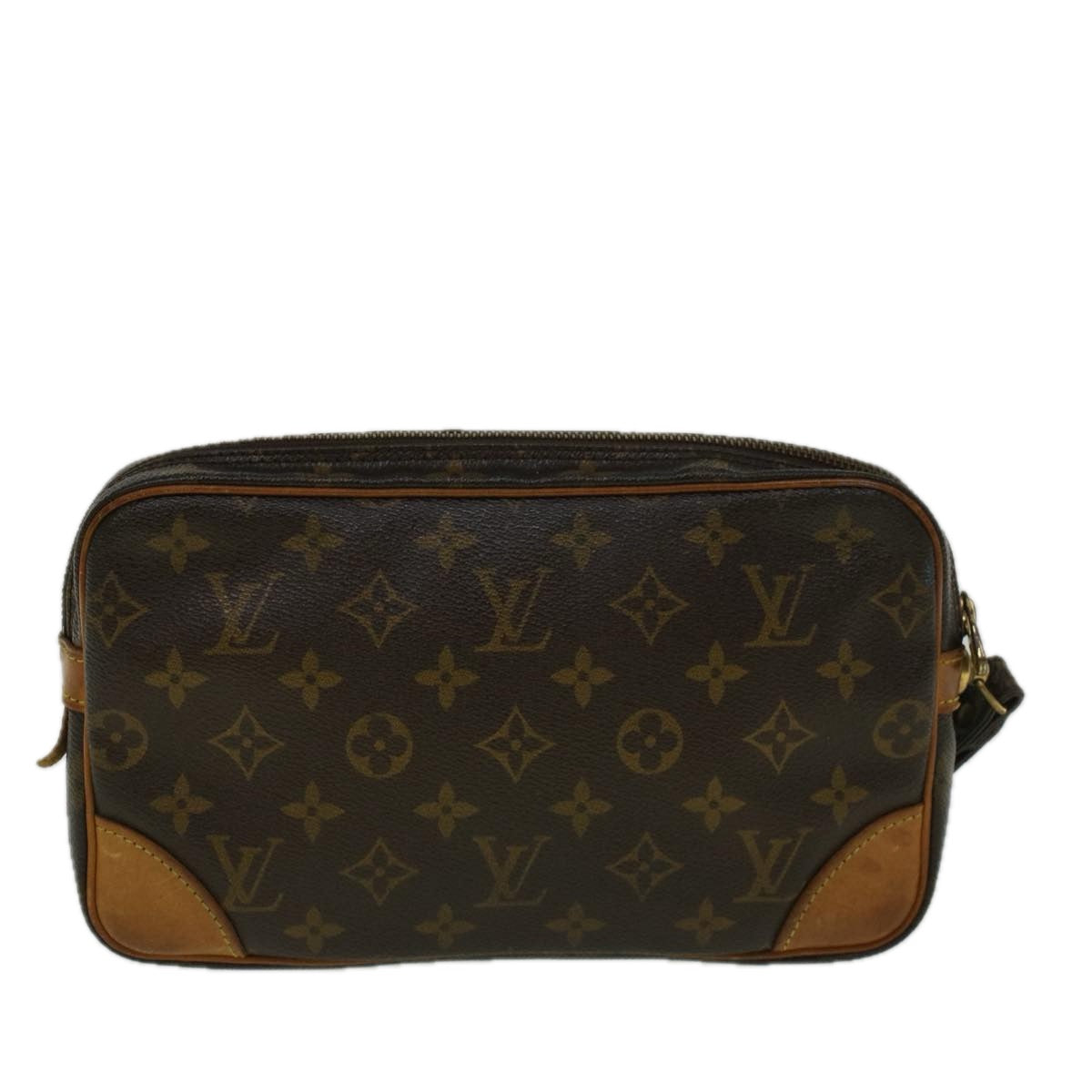 LOUIS VUITTON Monogram Marly Dragonne GM Clutch Bag M51825 LV Auth 58500