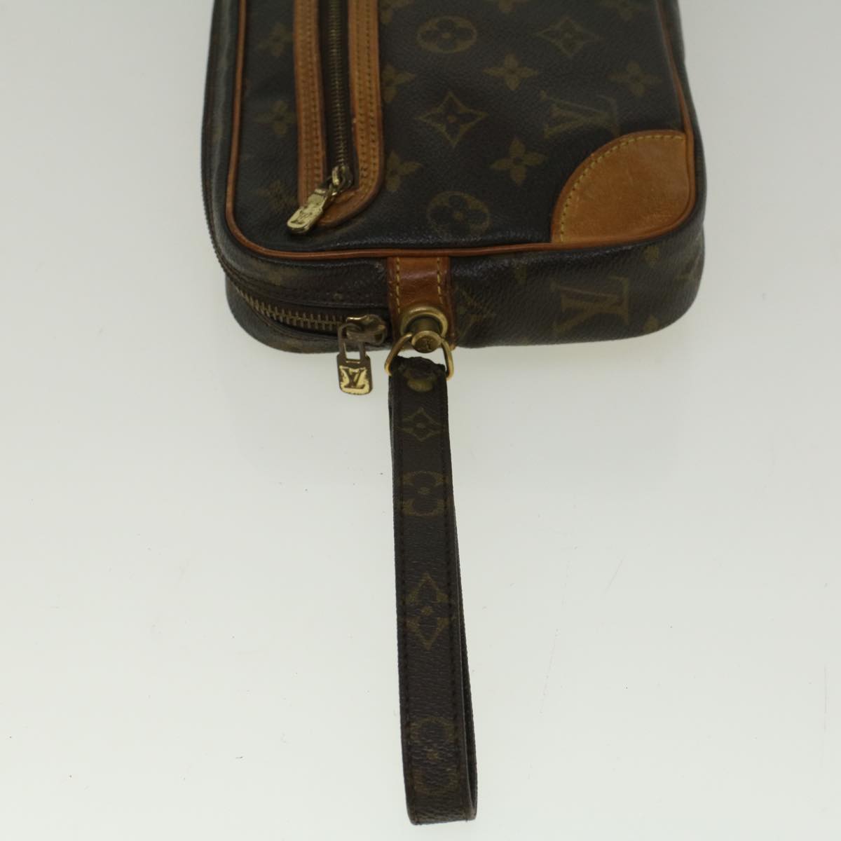 LOUIS VUITTON Monogram Marly Dragonne GM Clutch Bag M51825 LV Auth 58500