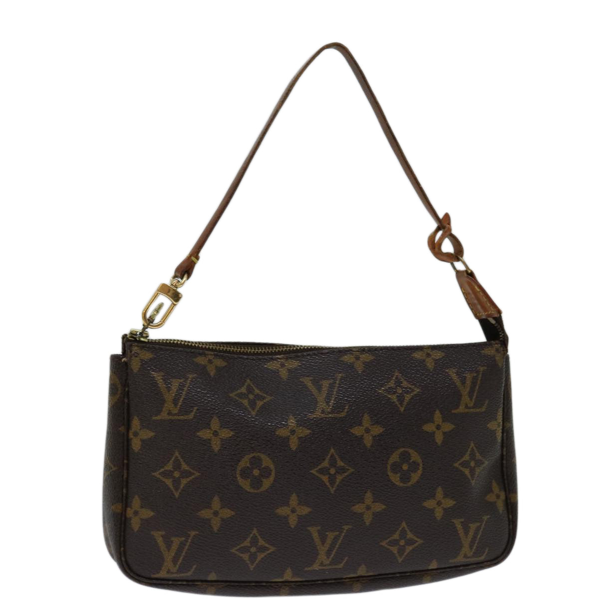 LOUIS VUITTON Monogram Pochette Accessoires Pouch M51980 LV Auth 58503