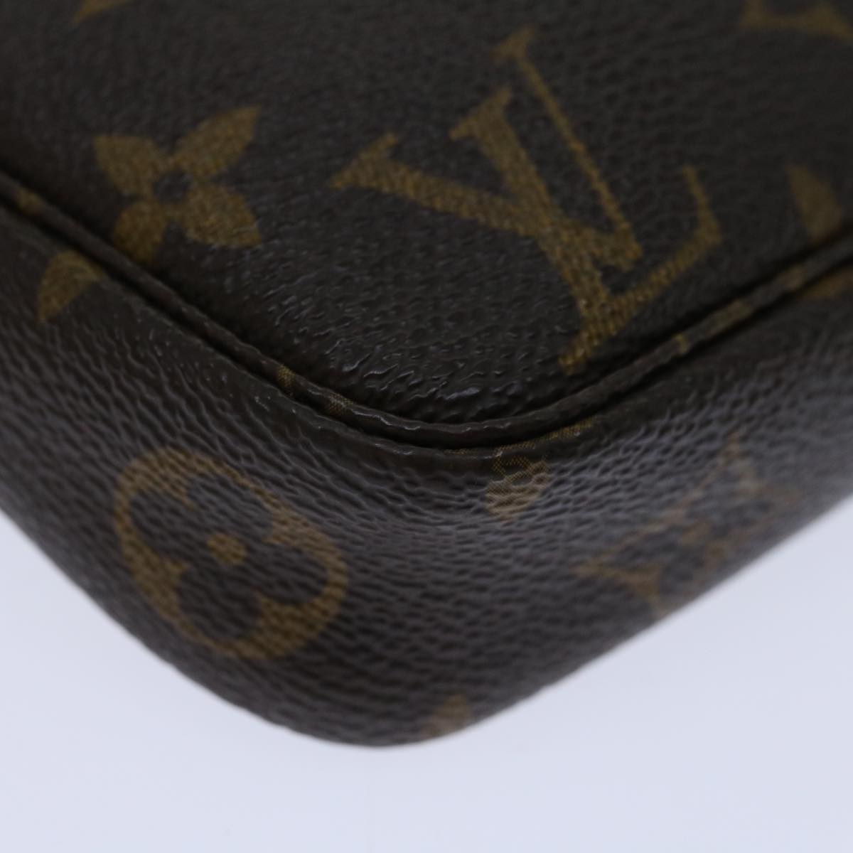 LOUIS VUITTON Monogram Pochette Accessoires Pouch M51980 LV Auth 58503