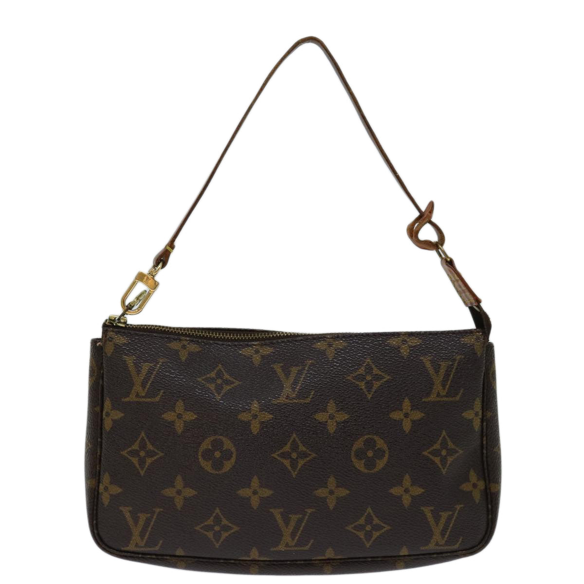 LOUIS VUITTON Monogram Pochette Accessoires Pouch M51980 LV Auth 58503