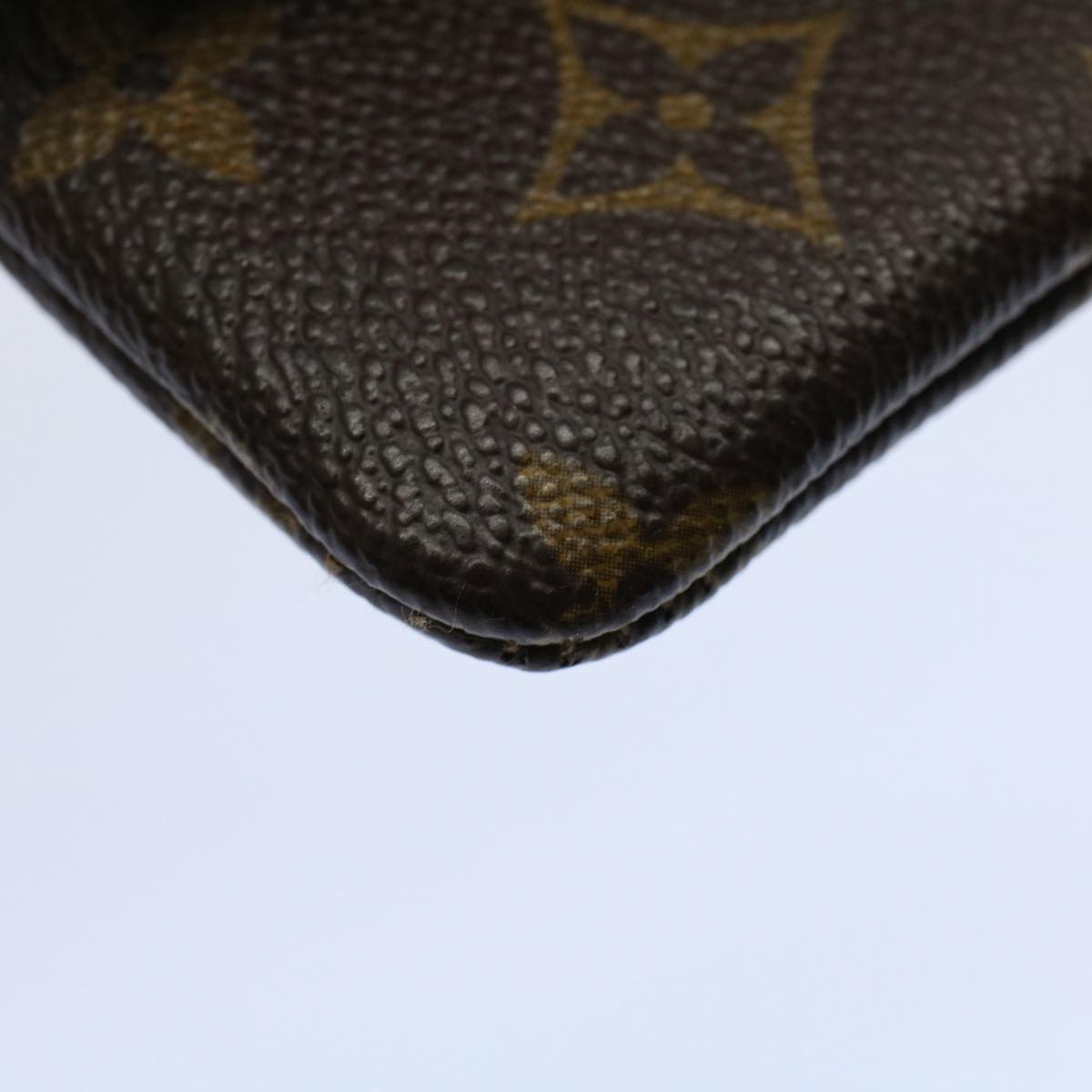 LOUIS VUITTON Monogram Pochette Cles Coin Purse M62650 LV Auth 58515