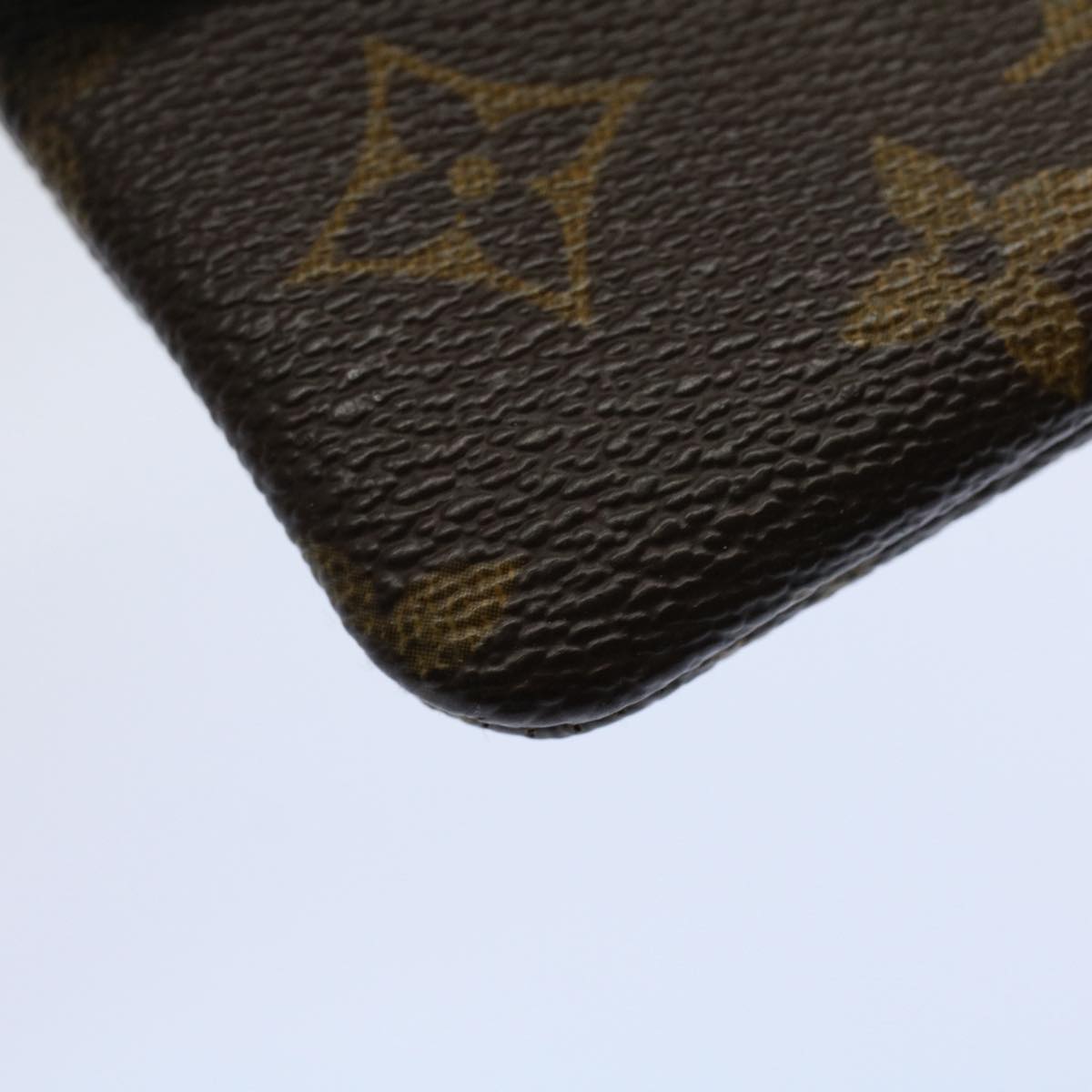 LOUIS VUITTON Monogram Pochette Cles Coin Purse M62650 LV Auth 58515