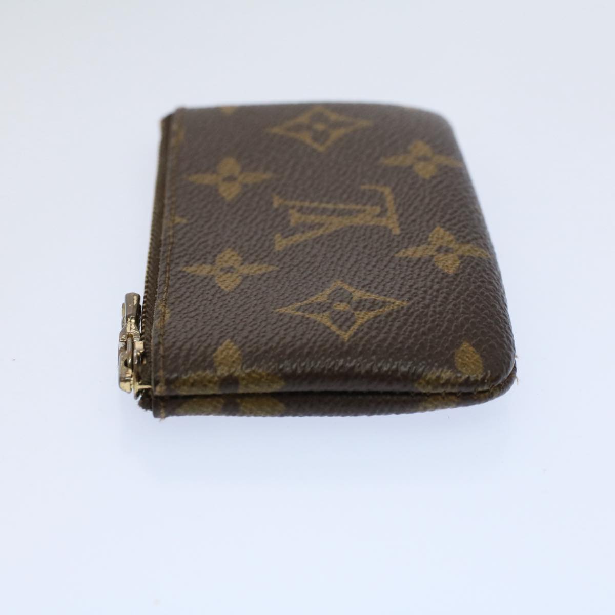 LOUIS VUITTON Monogram Pochette Cles Coin Purse M62650 LV Auth 58515