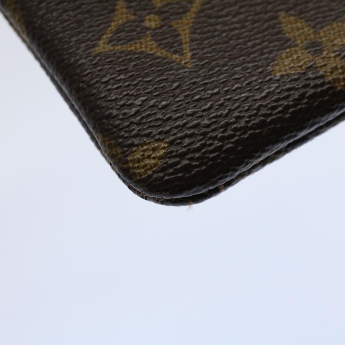 LOUIS VUITTON Monogram Pochette Cles Coin Purse M62650 LV Auth 58515