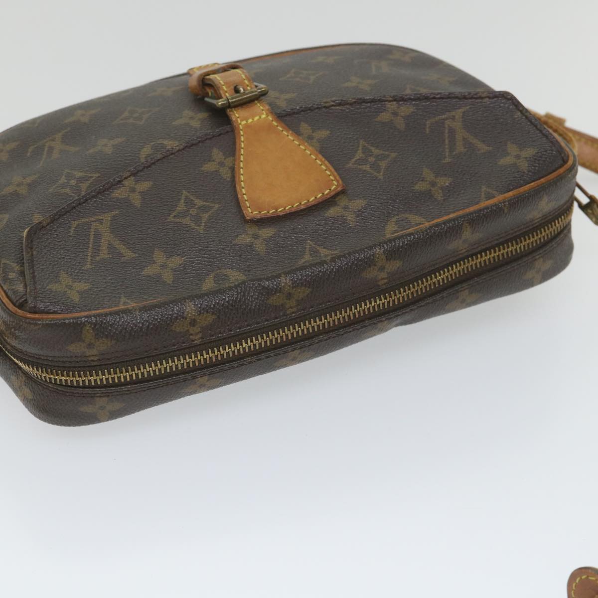 LOUIS VUITTON Monogram Jeune Fille MM Shoulder Bag M51226 LV Auth 58519