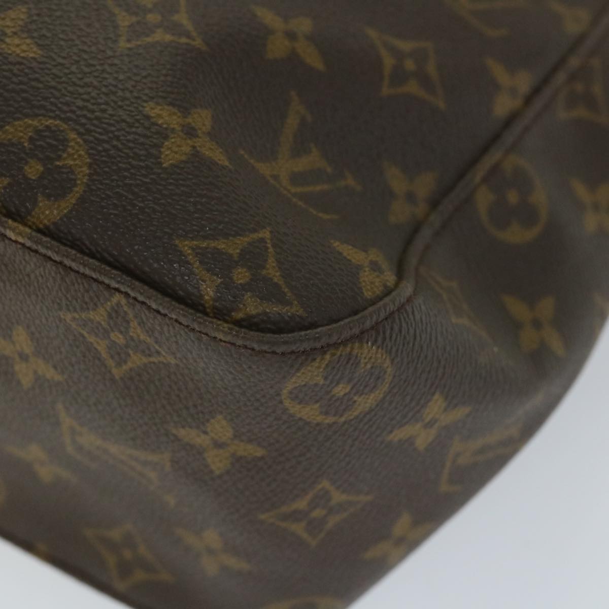 LOUIS VUITTON Monogram Looping GM Shoulder Bag M51145 LV Auth 58533