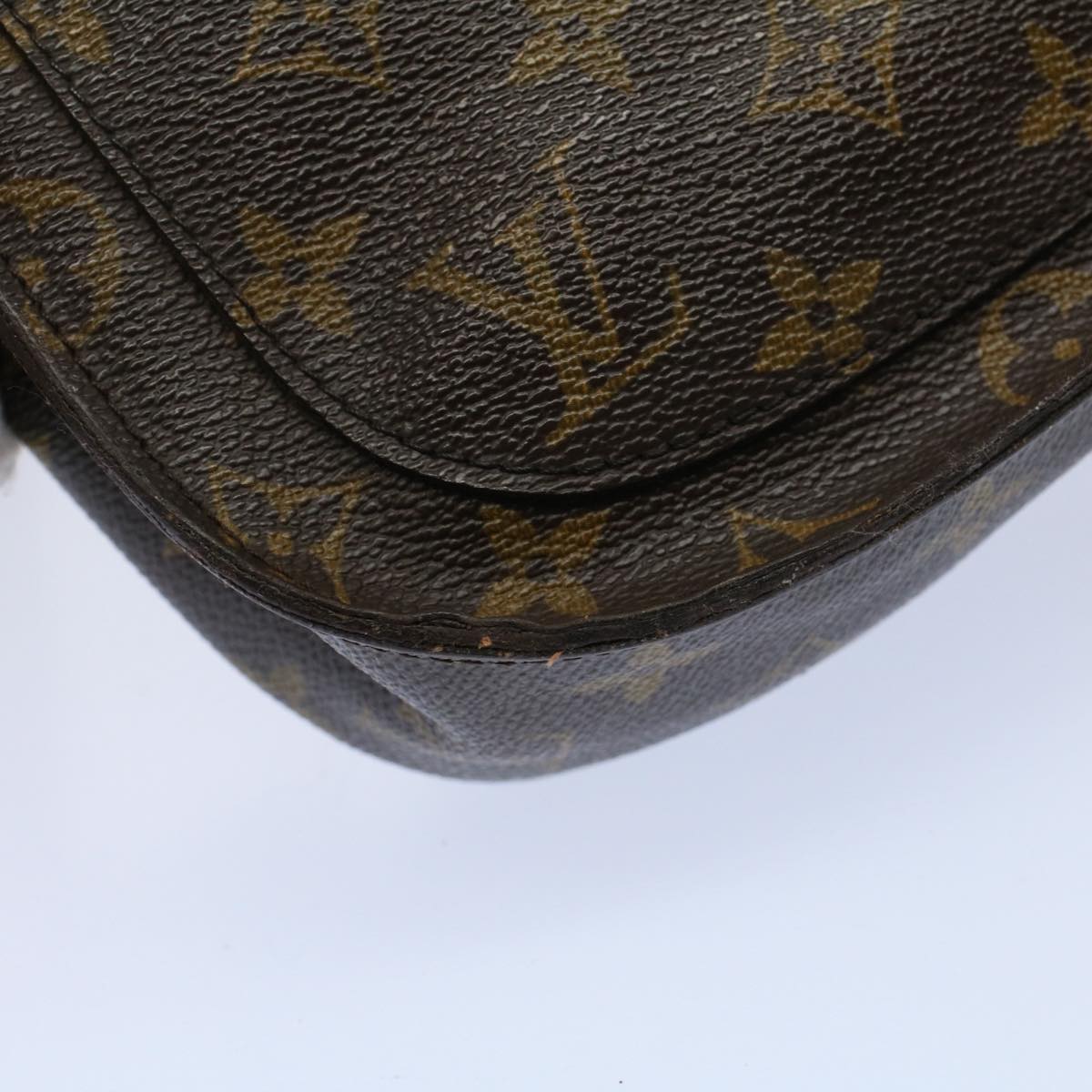 LOUIS VUITTON Monogram Saint Cloud GM Shoulder Bag M51242 LV Auth 58591