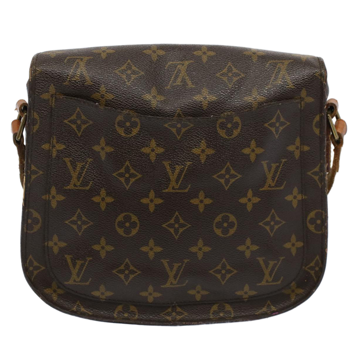 LOUIS VUITTON Monogram Saint Cloud GM Shoulder Bag M51242 LV Auth 58591